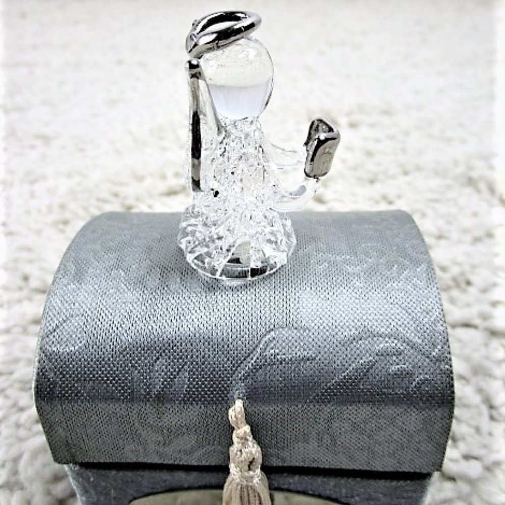 Crystal Guardian Angel in Box